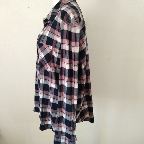 ORVIS plaid button down top Womens size XXL - Picture 4 of 12